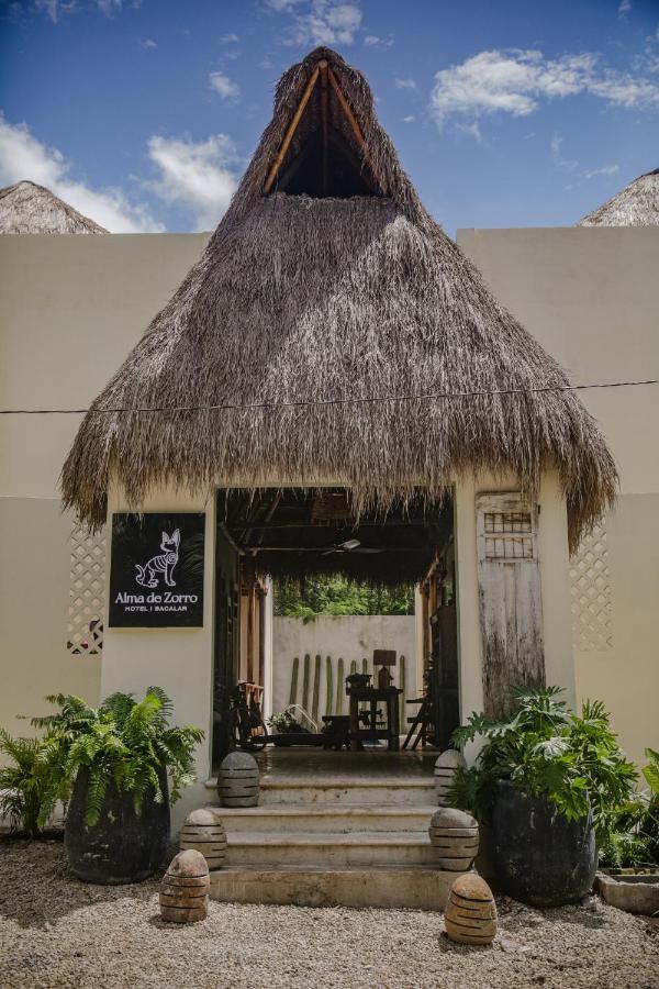 Alma De Zorro Hotell Bacalar Eksteriør bilde