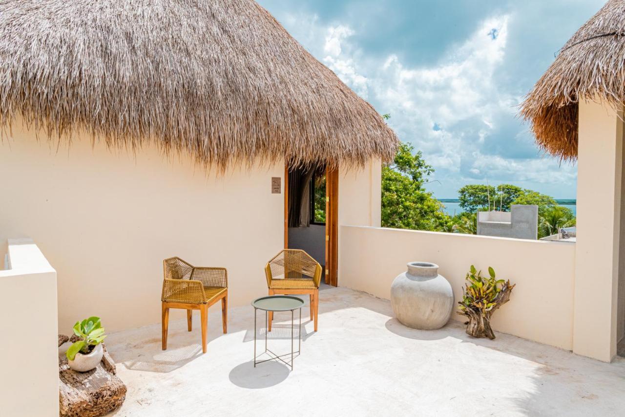 Alma De Zorro Hotell Bacalar Eksteriør bilde