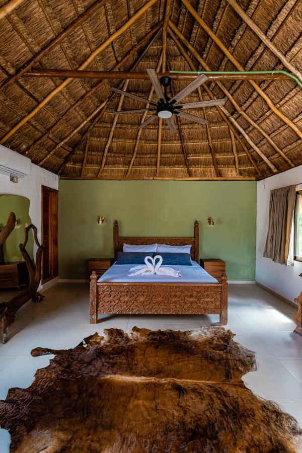 Alma De Zorro Hotell Bacalar Eksteriør bilde