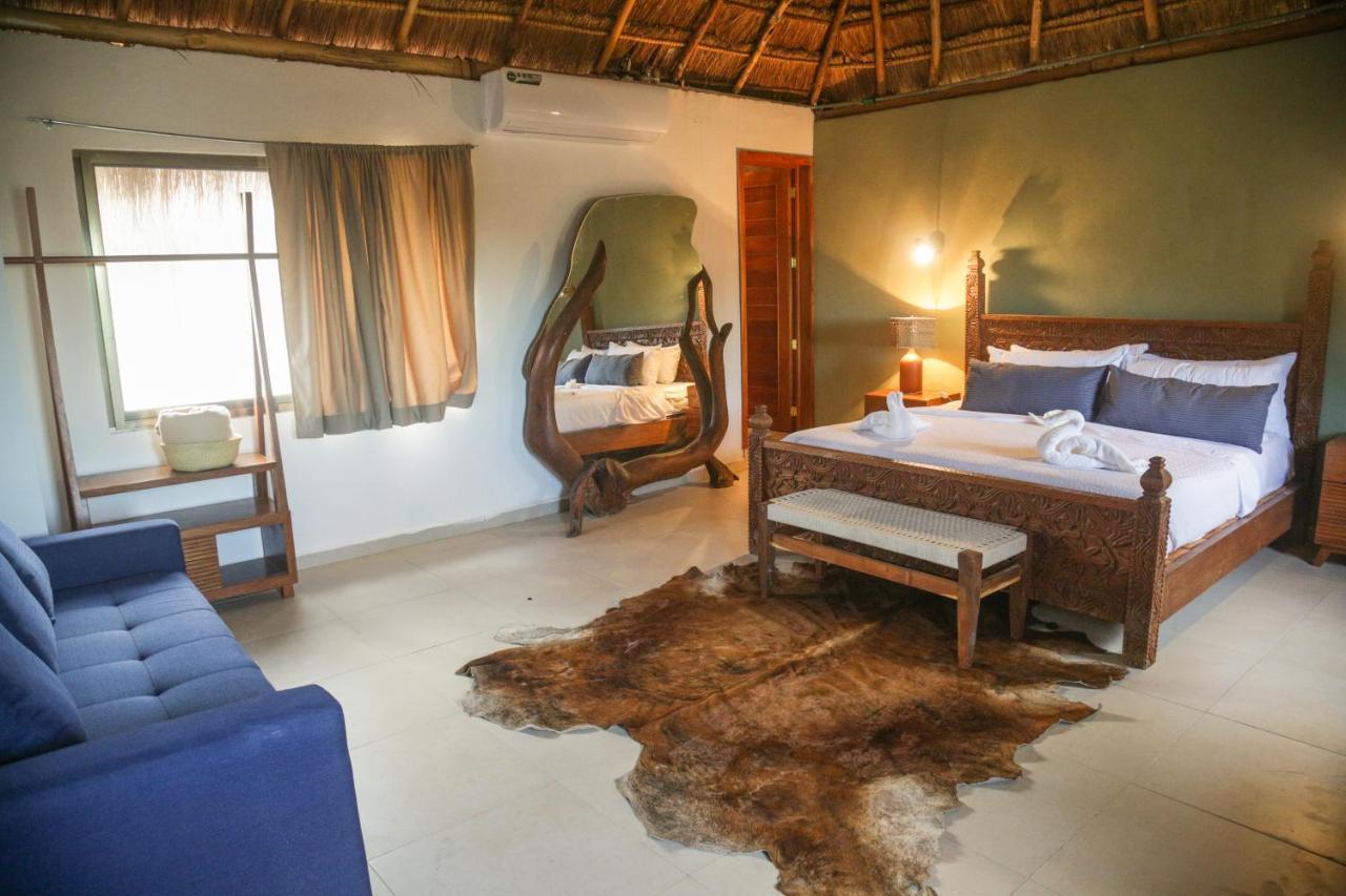 Alma De Zorro Hotell Bacalar Eksteriør bilde